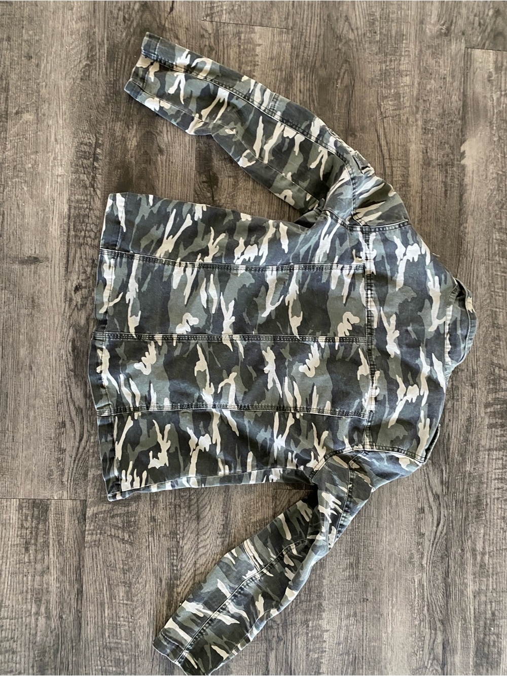 Camo Flap Pocket Jacket M - Picture 13 of 15